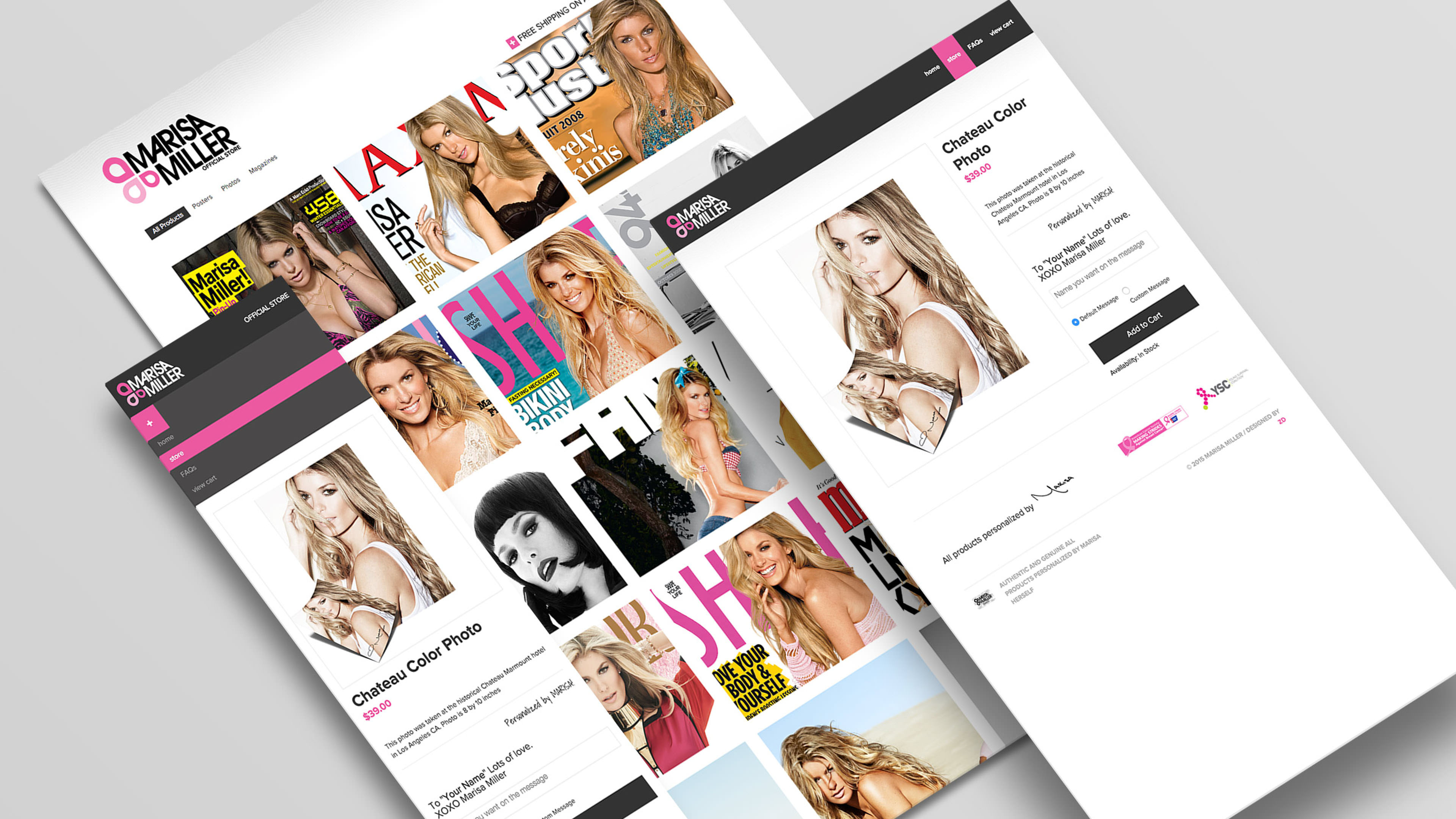 Titus Klein - Marisa Miller eCommerce Store