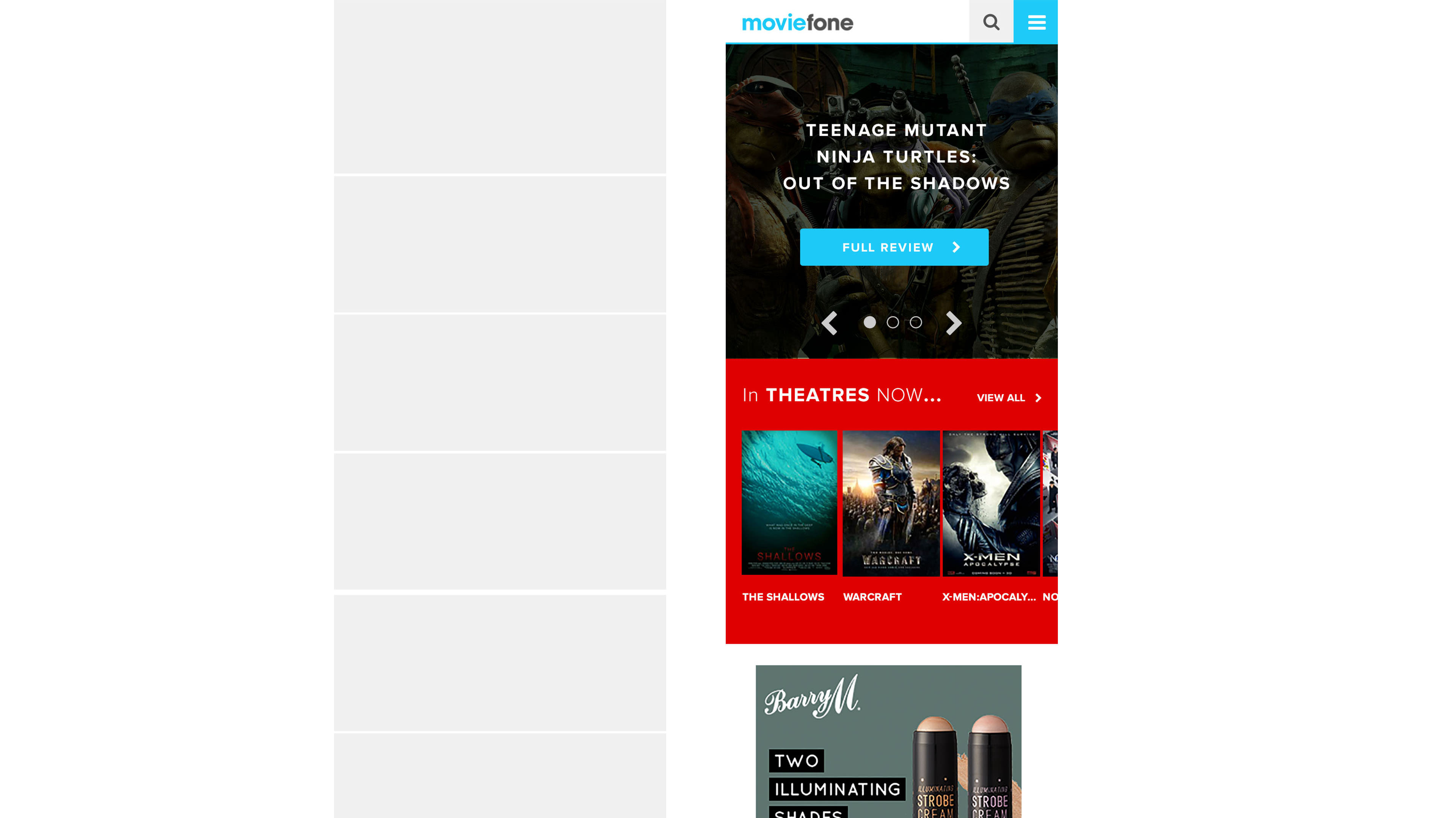 Moviefone - redesign and rebrand by Titus Klein