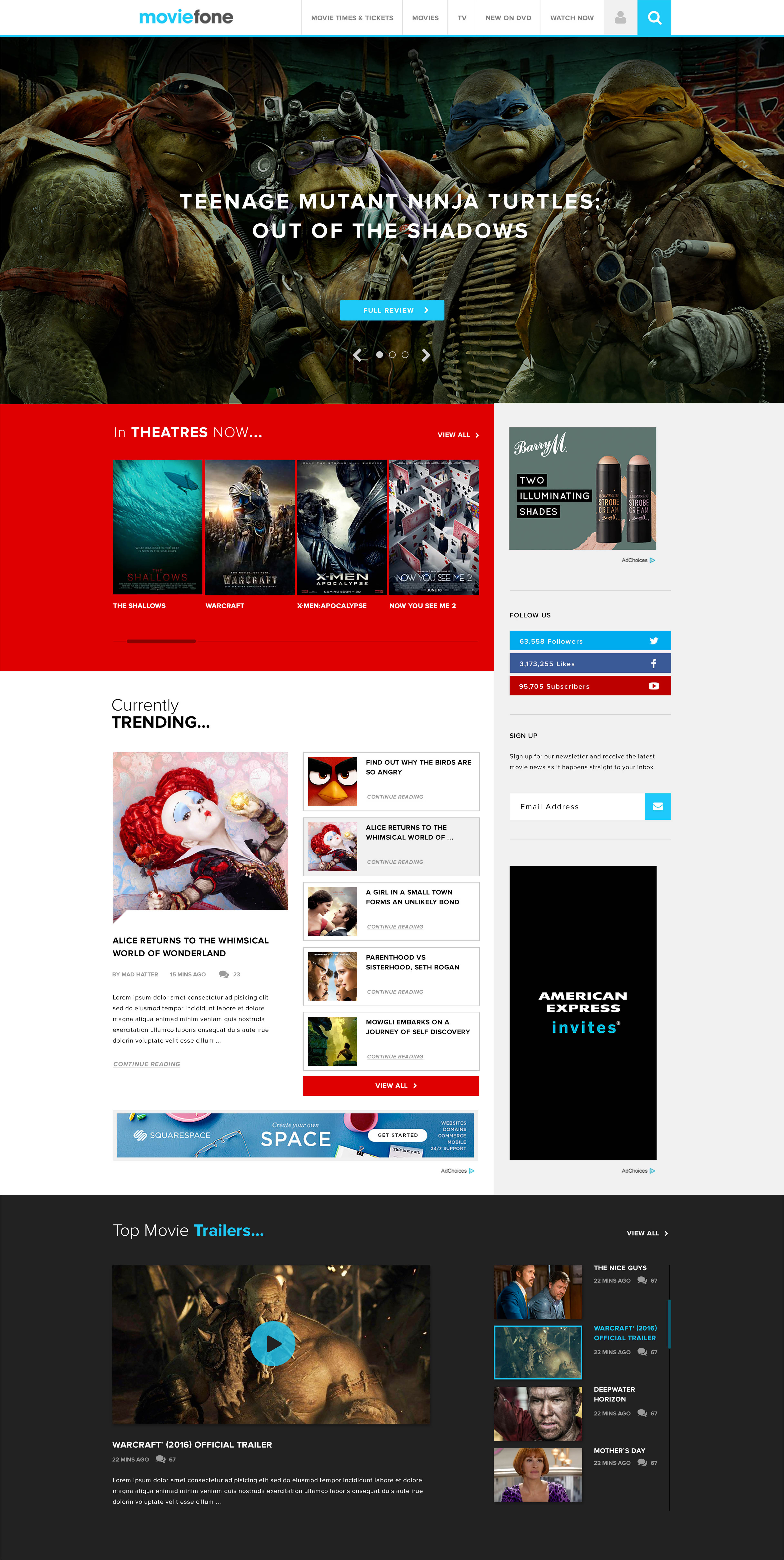 Moviefone - redesign and rebrand by Titus Klein