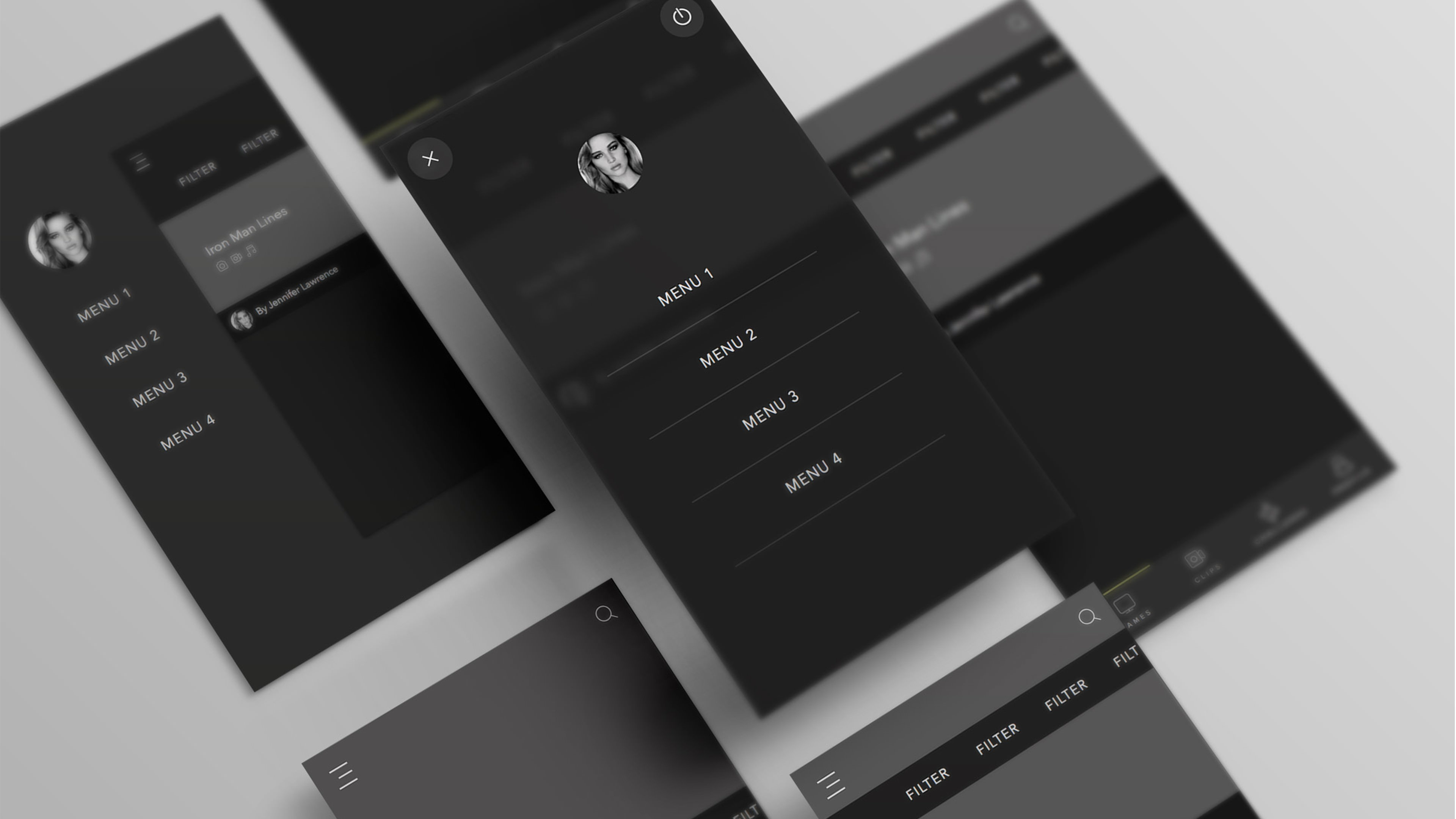 Thats My Line Mobile App Design by Titus Klein