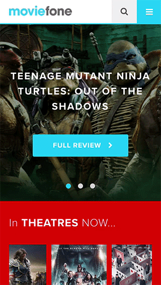 Moviefone - redesign and rebrand by Titus Klein